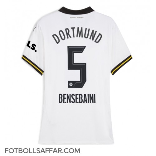 Borussia Dortmund Ramy Bensebaini #5 Tredjeställ Dam 2024-25 Kortärmad